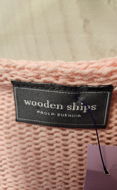 Wooden Ships Women's Size Small/Medium Pink Sweater