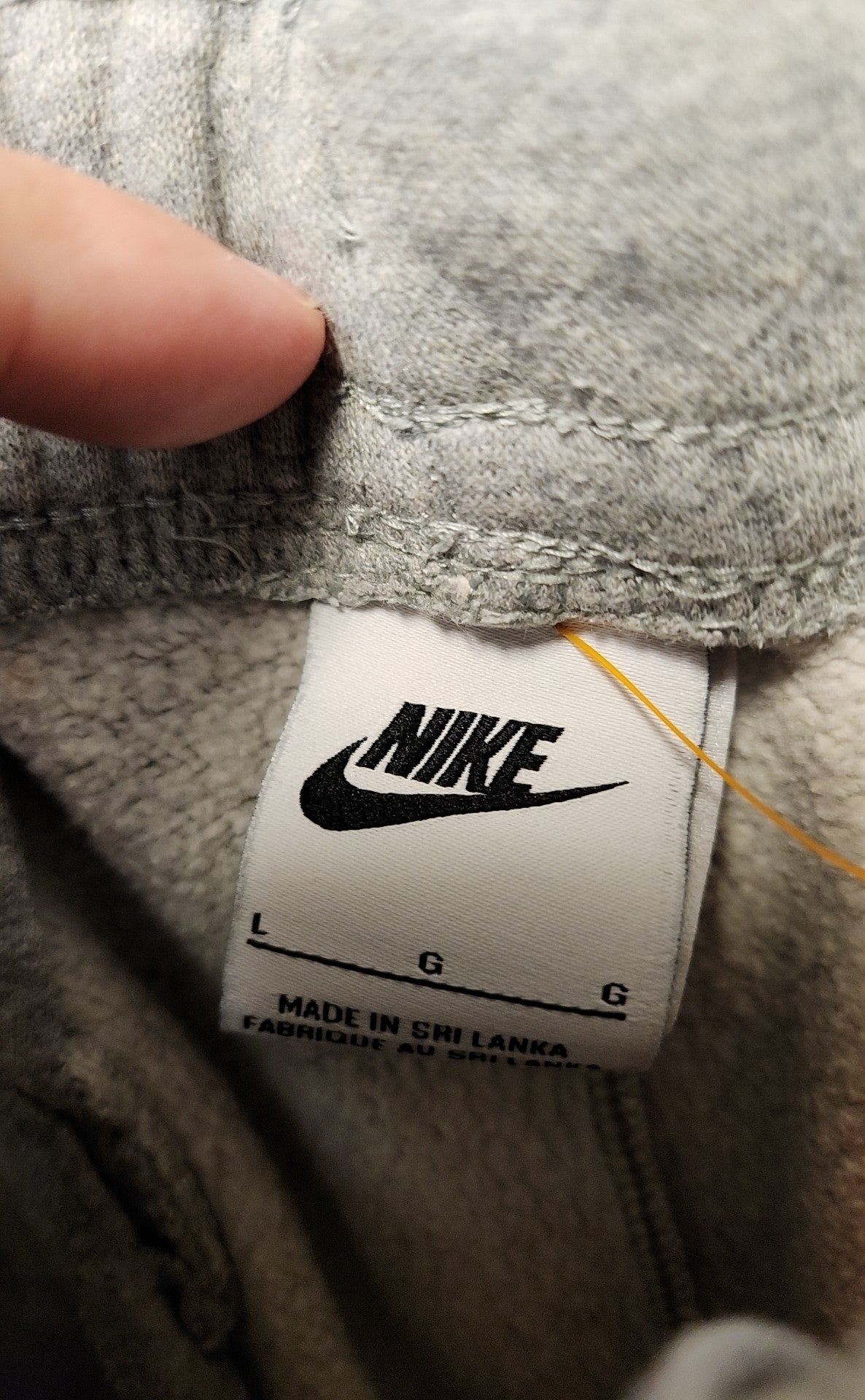 Nike Men's Size L Gray Sweatpants