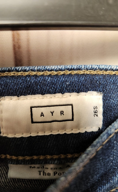 Ayr Women's Size 26 (1-2) Blue Jeans