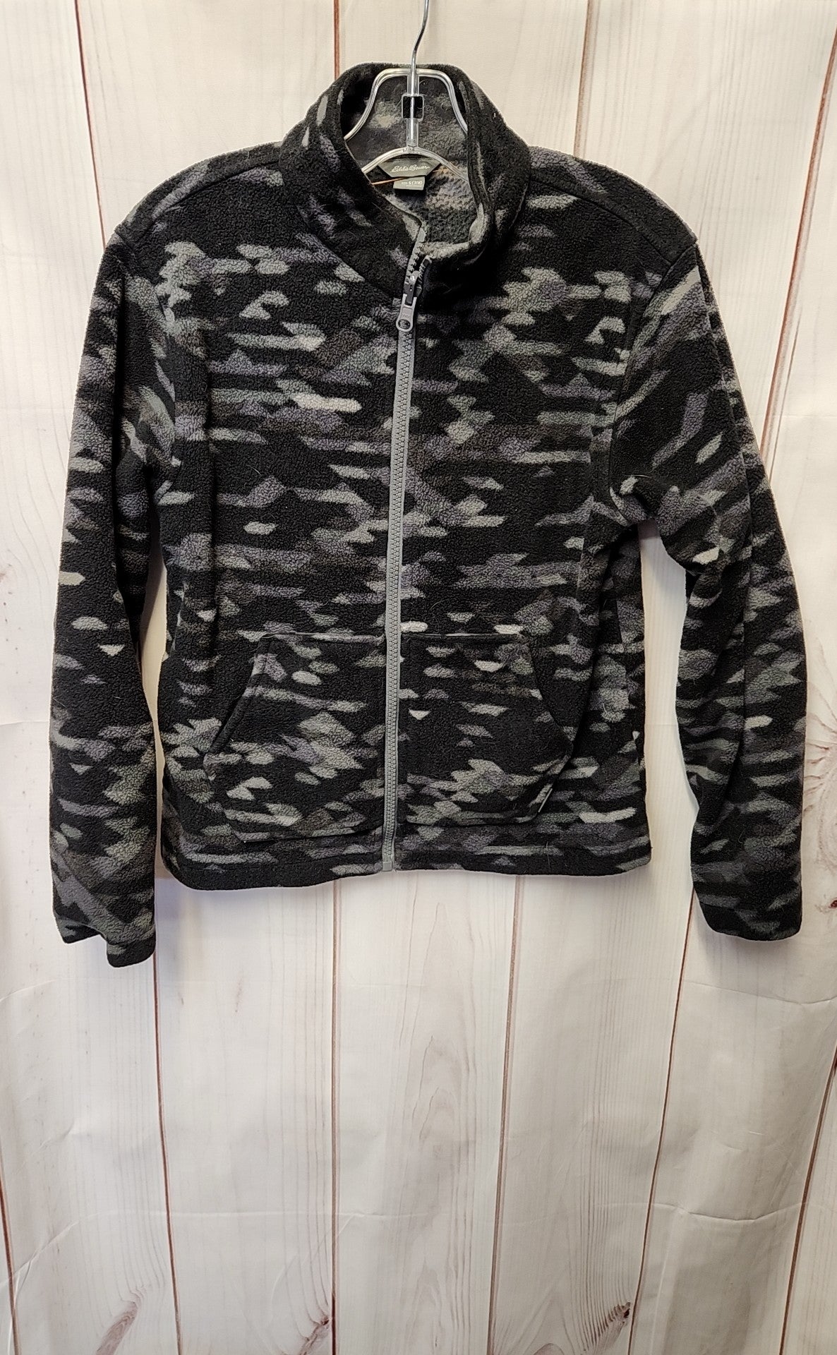Eddie Bauer Boy's Size 7/8 Gray & Red 2 Pcs Jacket