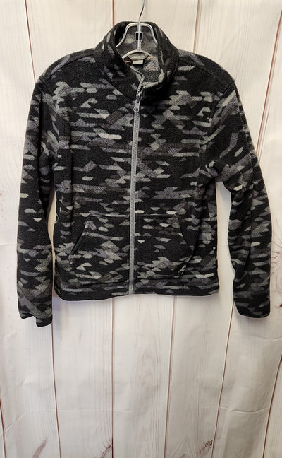 Eddie Bauer Boy's Size 7/8 Gray & Red 2 Pcs Jacket