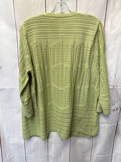 Cyrus Women's Size L Green Cardigan