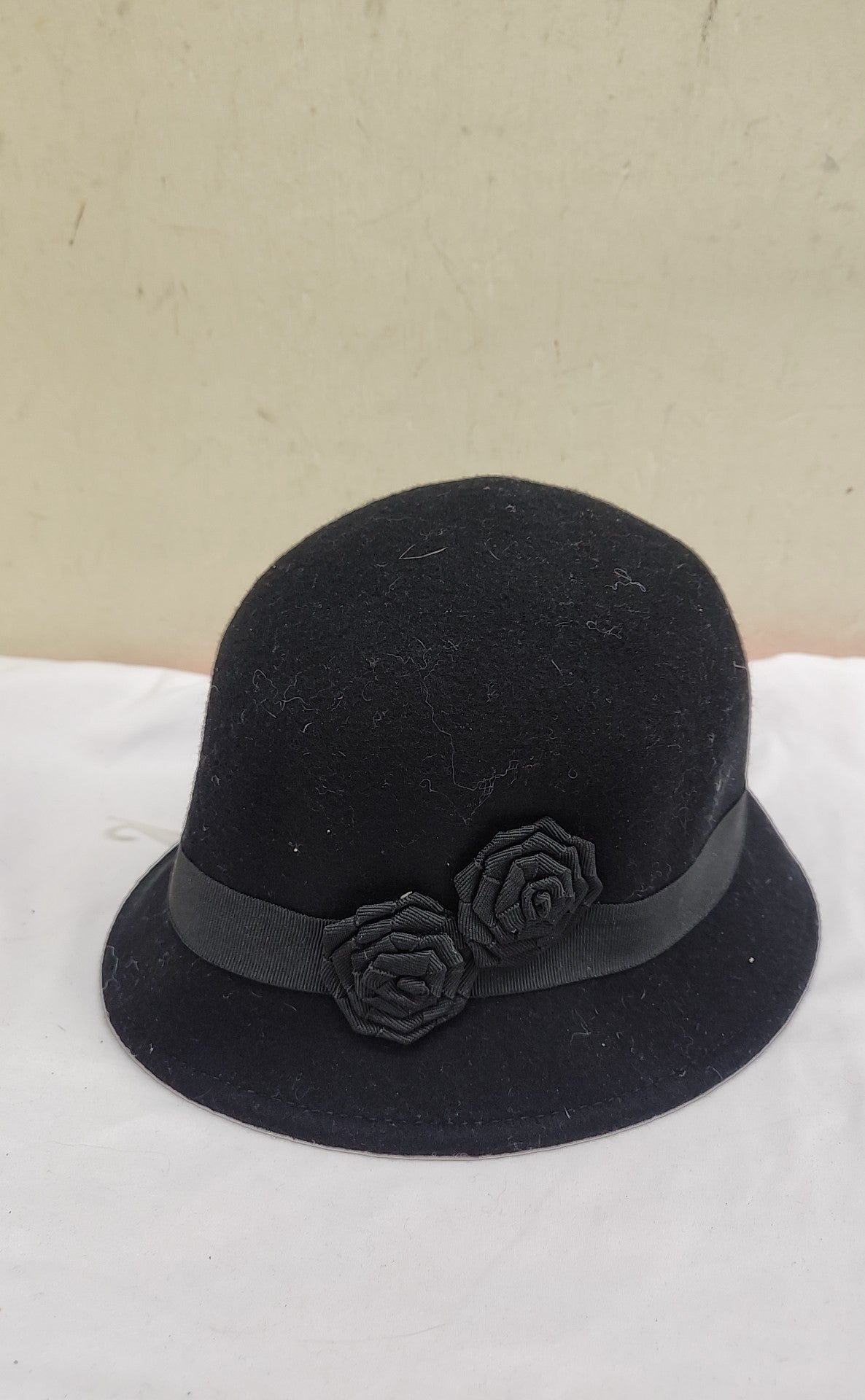 NWT Croft & Barrow Black Wool Hat