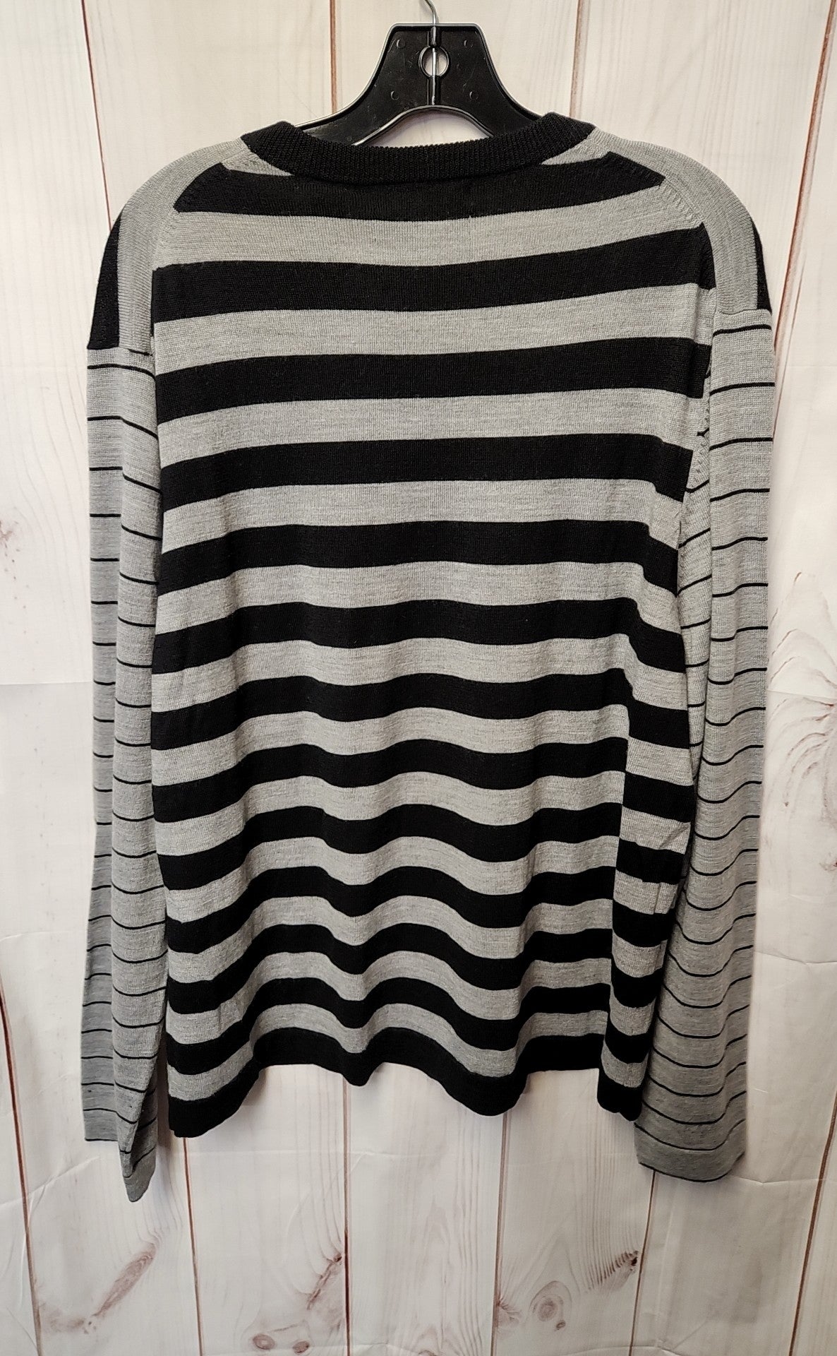 NWT Davis & Squire Men's Size XXL Black & Gray Sweater