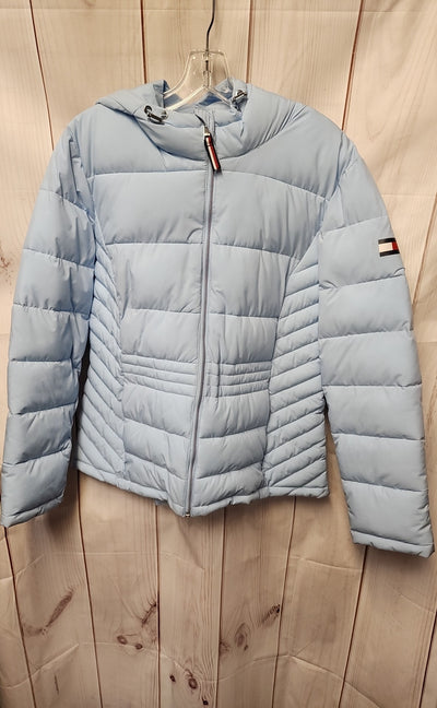 Tommy Hilfiger Women's Size L Light Blue Jacket