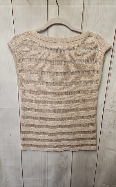 Cynthia Rowley Women's Size M Peach Sleeveless Top