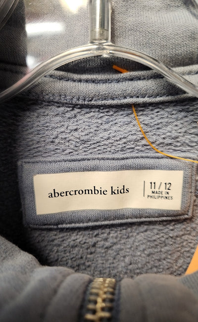 abercrombie Boy's Size 11/12 Light Blue Sweatshirt
