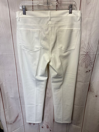 Theory Women's Size 12 White Pants