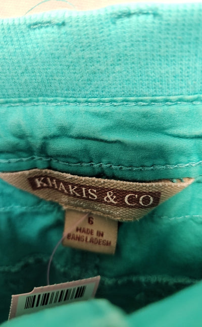 Khakis & Co Women's Size 6 Blue Shorts