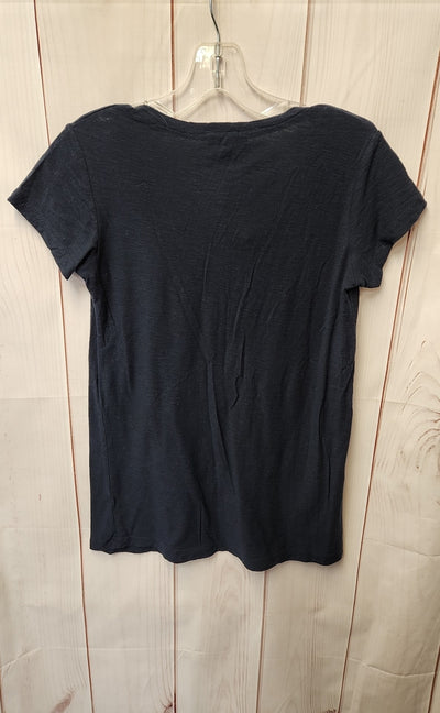 Standard James Perse Women's Size 1 = US S Navy Short Sleeve Top
