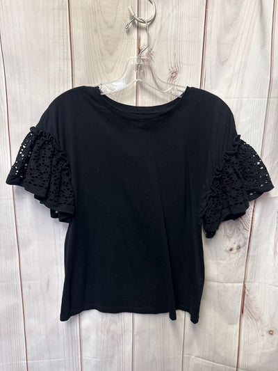 14th & Union Women's Size XS Black Short Sleeve Top
