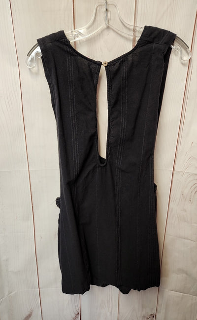 Free People Women's Size L Black Romper