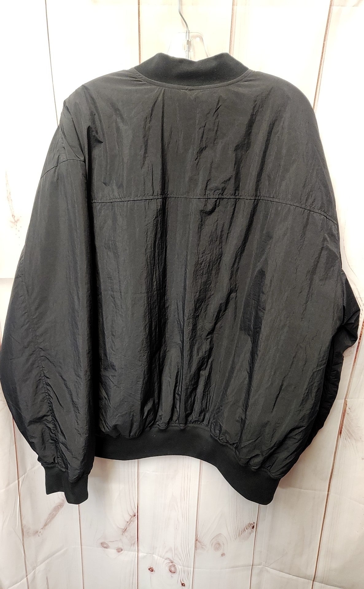 NWT Fabletics Men's Size XXL Black The Essential Reversible Bomber Jacket