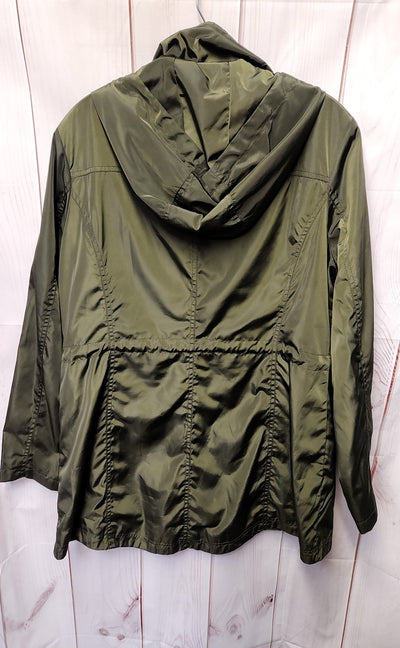 Michael Kors Women's Size L Green Coat