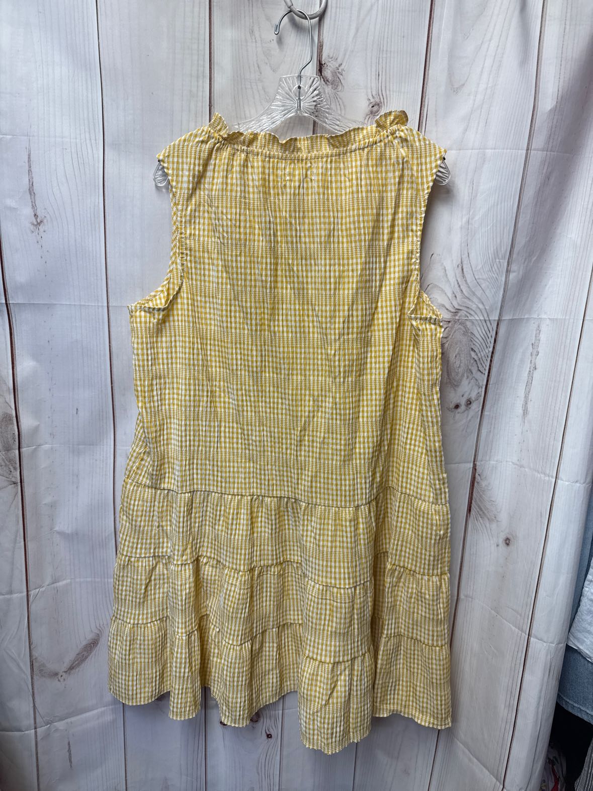 Max Studio Women's Size XL Yellow Dress