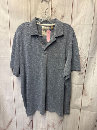 Tasso Elba Men's Size XXL Blue Shirt