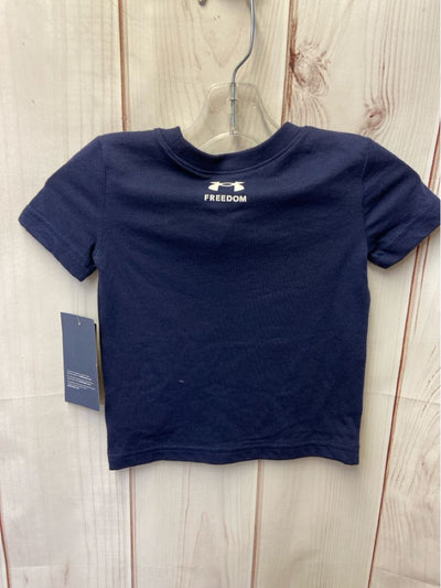 NWT Under Armour Boy's Size 18 Navy Shirt