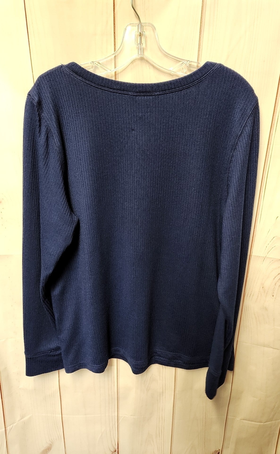 Charter Club Women's Size XL Blue Long Sleeve Top