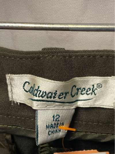 Coldwater Creek Women's Size 12 Green Pants