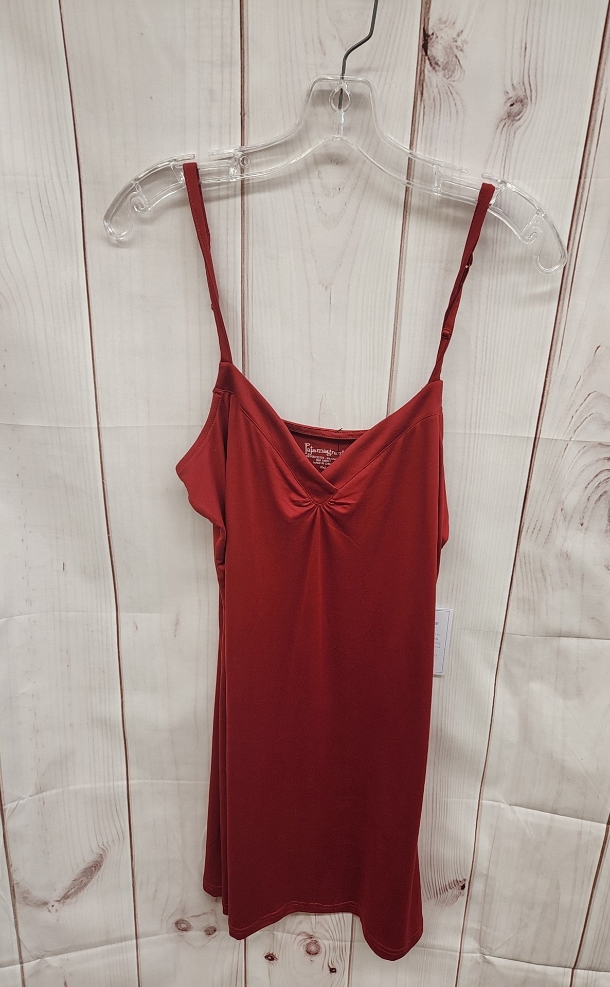 Pajamagram Women's Size M Red Nightgown