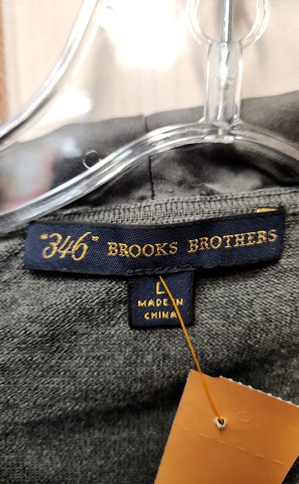 Brooks 346 Women's Size L Gray Sweater