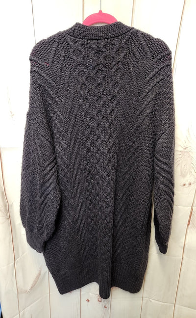 Topshop Women's Size 10 Navy Cardigan