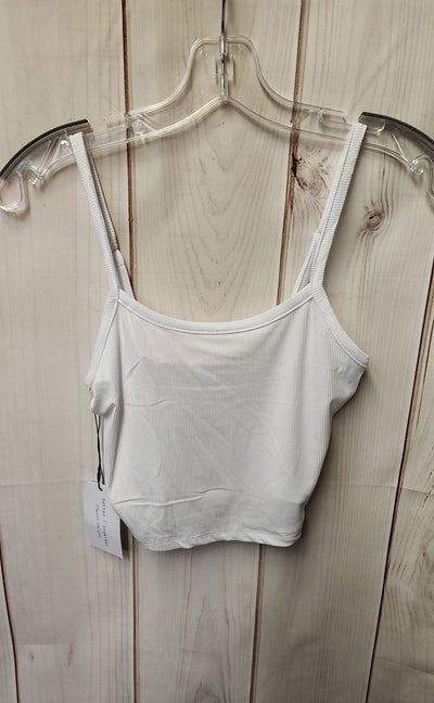 NWT Better Together Women's Size S White Sleeveless Top