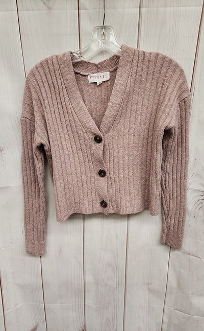 Pink Republic Women's Size S Pink Cardigan