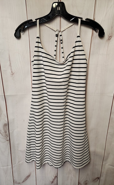 Abercrombie & Fitch Women's Size M Tall White & Black Dress