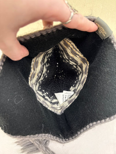 North Face Gray Knit Hat