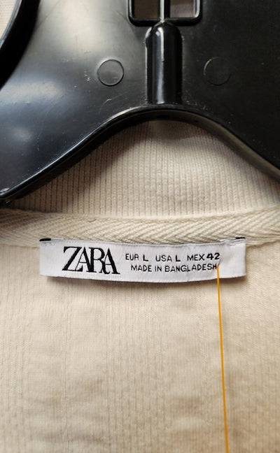Zara Men's Size L White Shirt