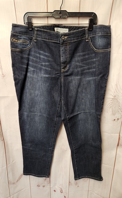 Chico's Women's Size 3 = US 16 Blue Jeans