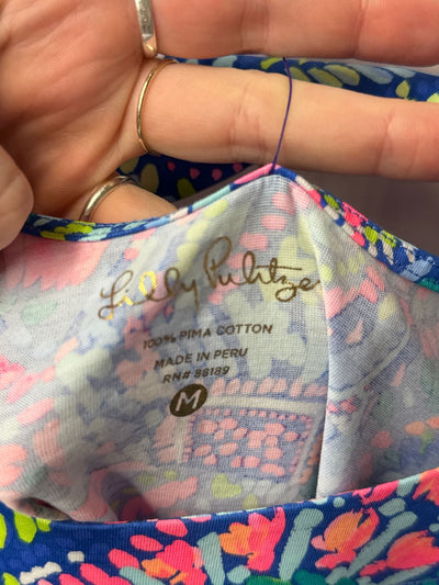 Lilly Pulitzer Women's Size M Blue & Pink Dress