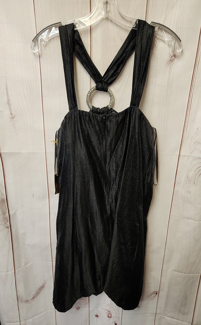 NWT Alexia Admor Women's Size L Black Dress