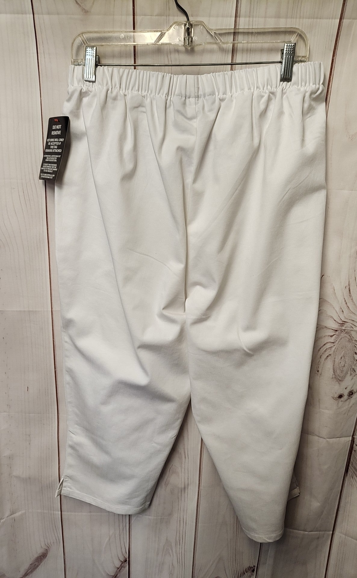 Denim 24/7 Women's Size 20 White Capris