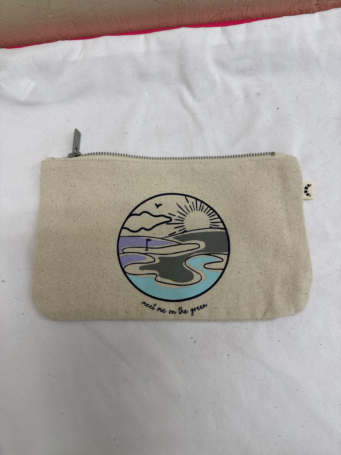 Tan Pouch