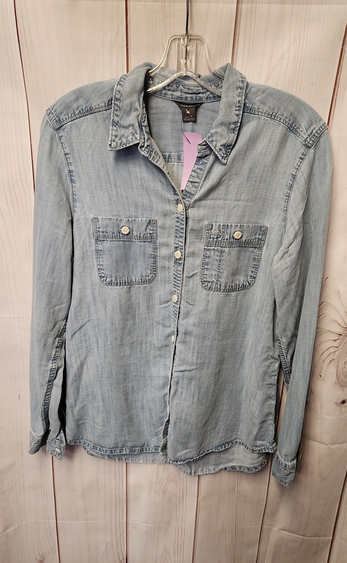 Eddie Bauer Women's Size M Blue Long Sleeve Top