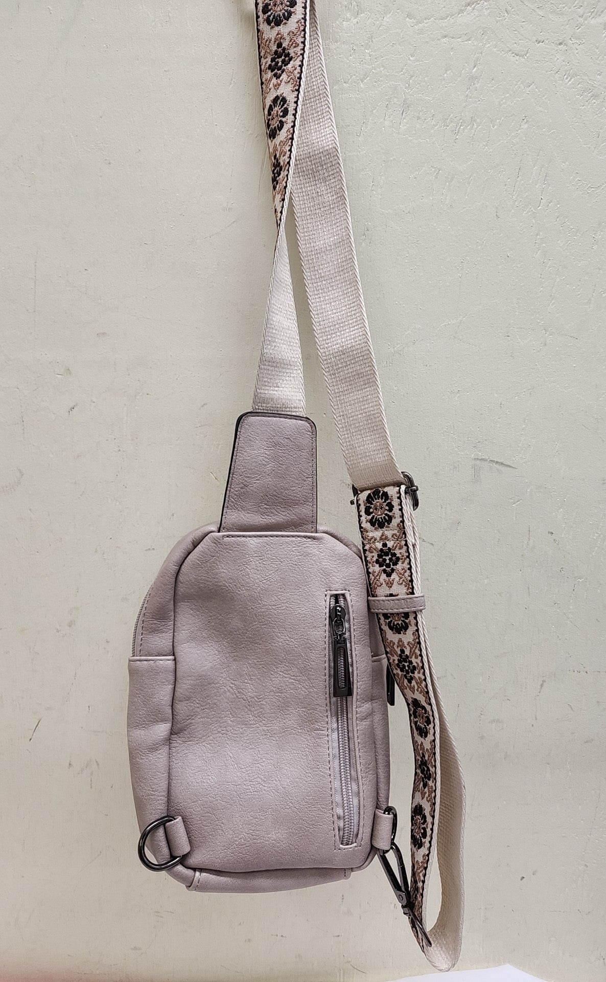 Imperial Horse Beige Crossbody Purse Bag