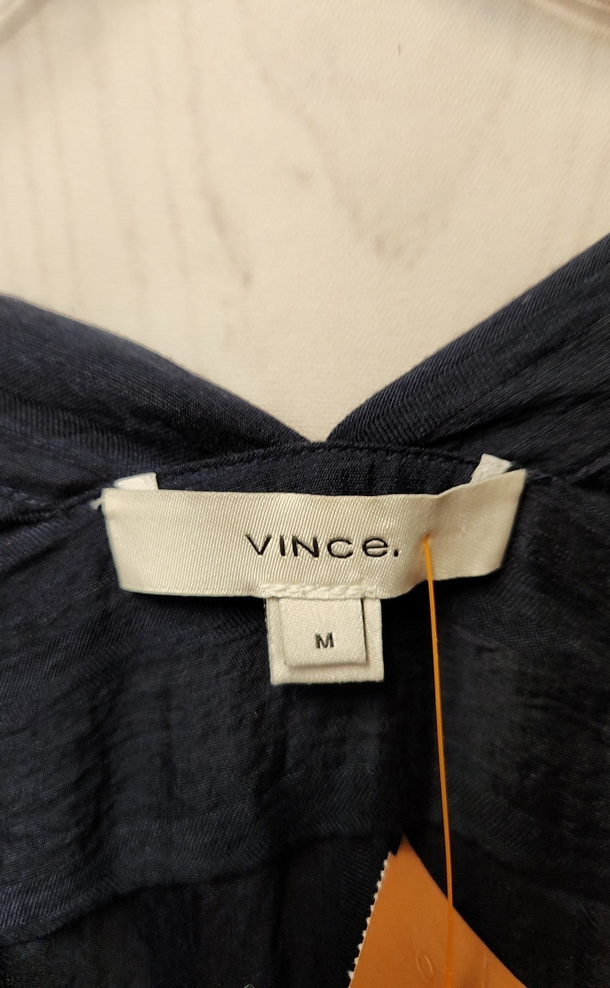 vince. Women's Size M Navy Long Sleeve Top