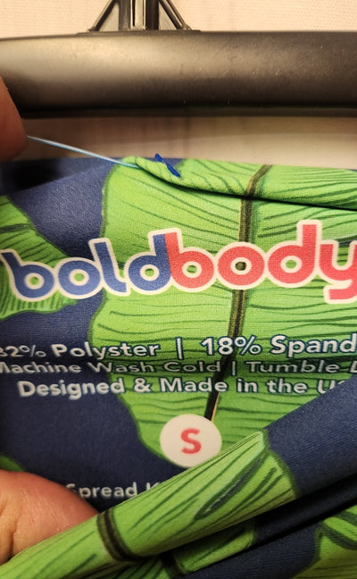 Bold Body Women's Size S Blue Leggings