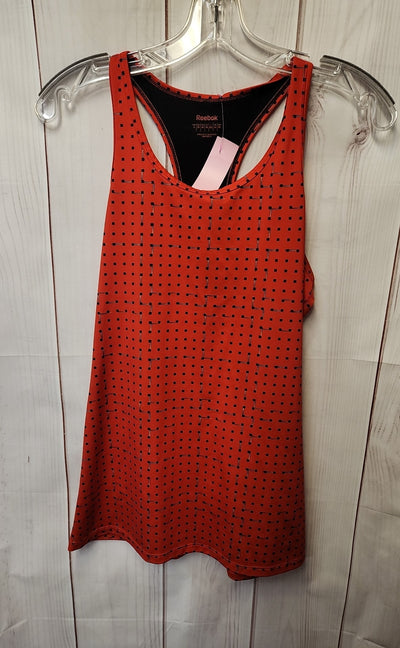 Reebok Women's Size M Red Sleeveless Top