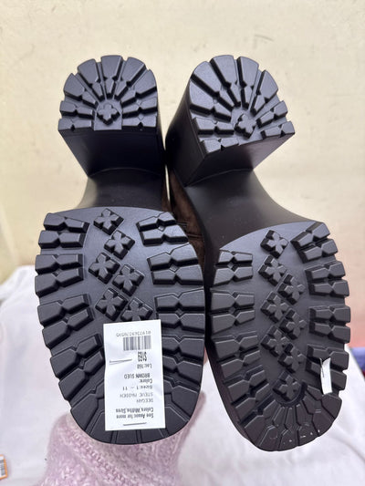 Steve Madden Women's Size 8-1/2 Brown Boots Shoes