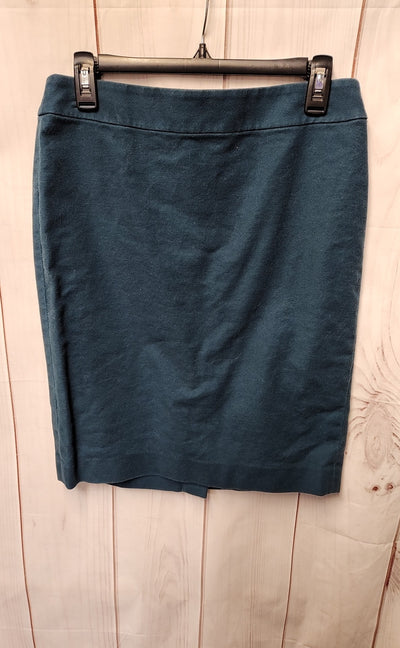 Loft Women's Size 6 Teal Skirt