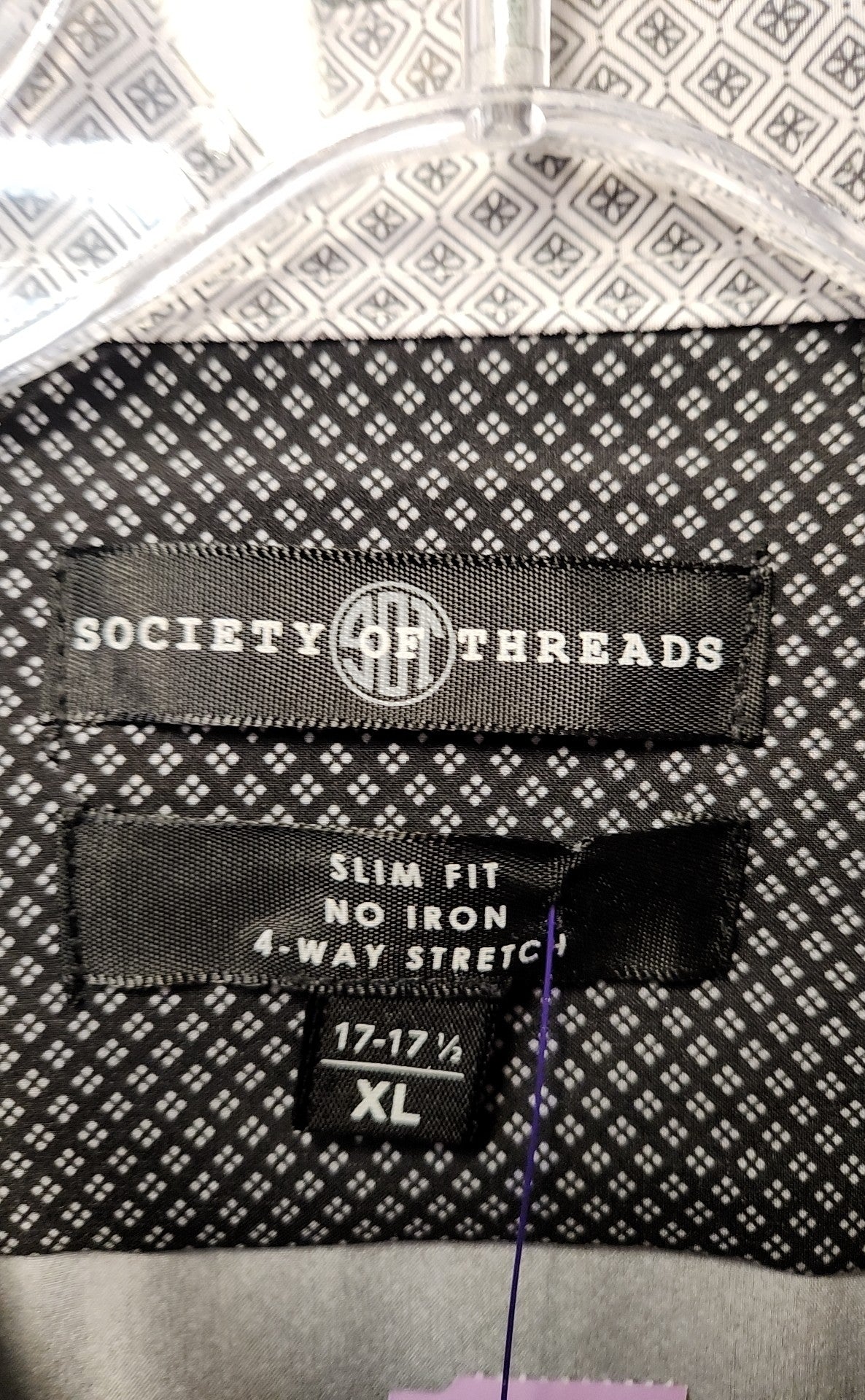 Society of Threads Men's Size XL Black Shirt