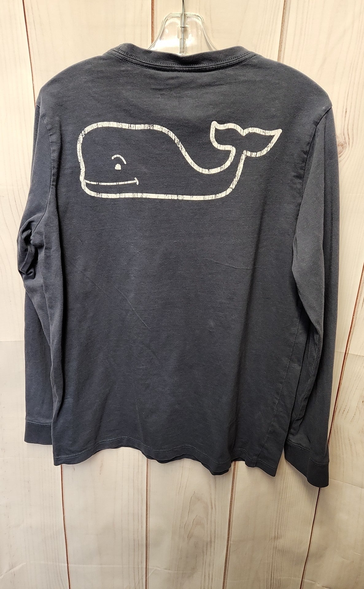 Vineyard Vines Boy's Size 12/14 Navy Shirt