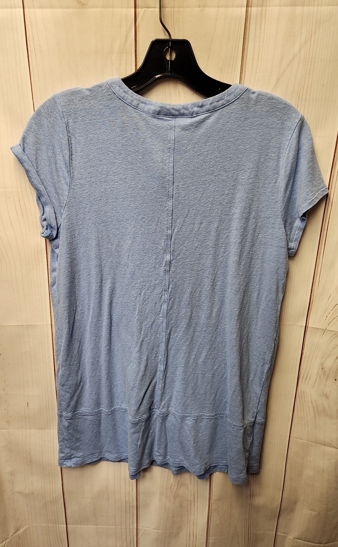J Jill Women's Size S Light Blue Short Sleeve Top