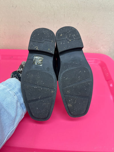 Perry Ellis Boy's Size 3 Black Shoes