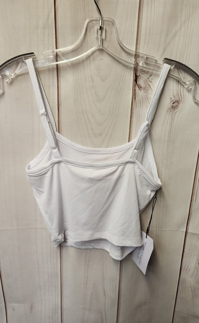 NWT Better Together Women's Size S White Sleeveless Top