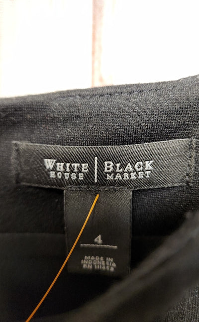 White House Black Market Women's Size 4 Black Skirt