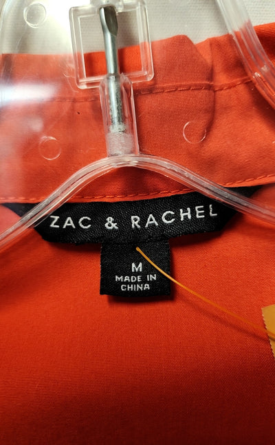 Zac & Rachel Women's Size M Red 3/4 Sleeve Top